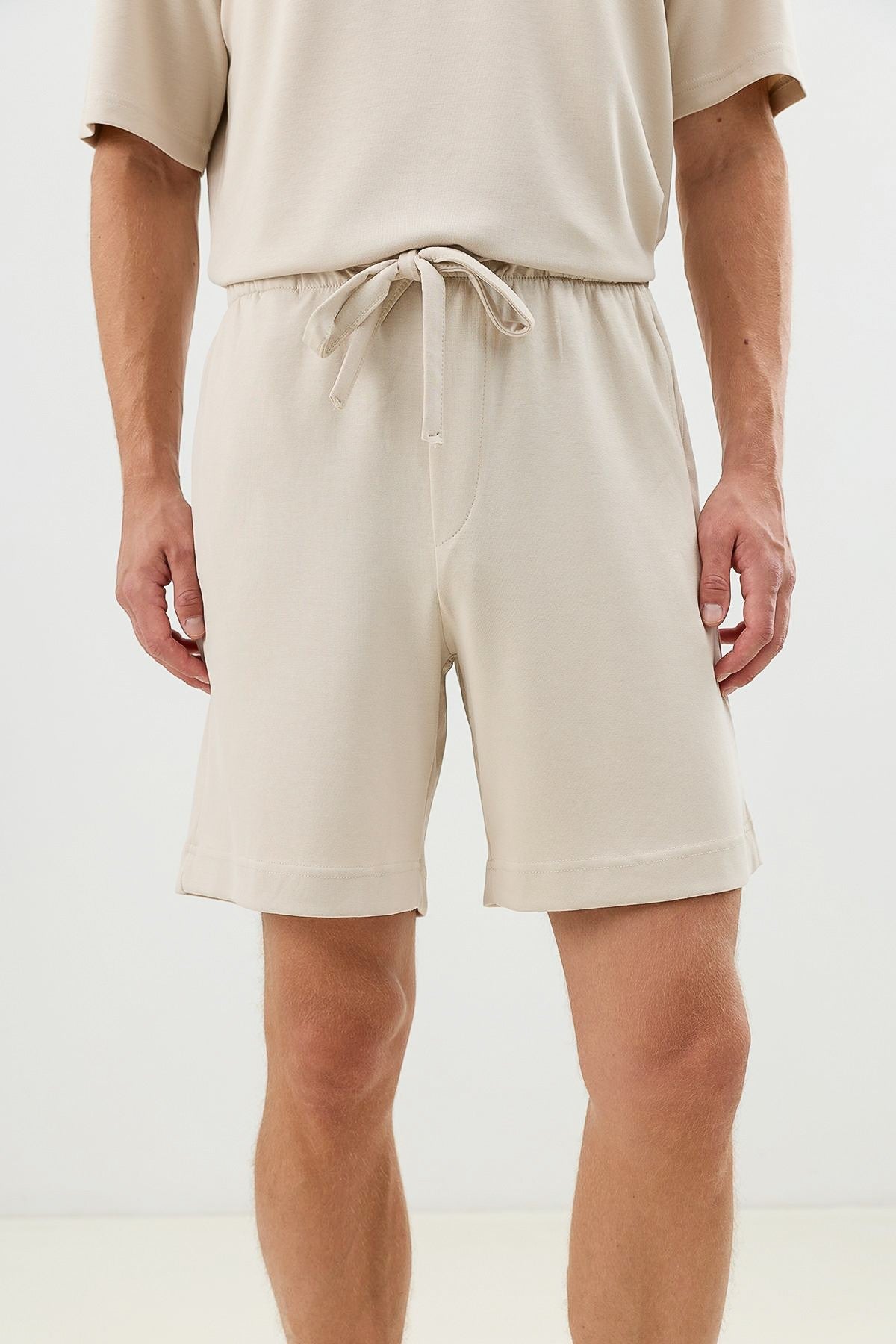 Men's Shorts with an Elastic Waistband