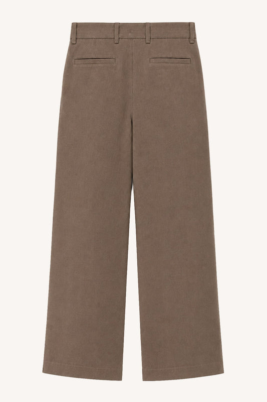 Lyocell-Blend Belted Pants