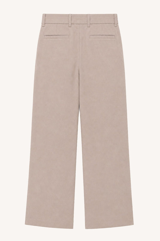 Lyocell-Blend Belted Pants