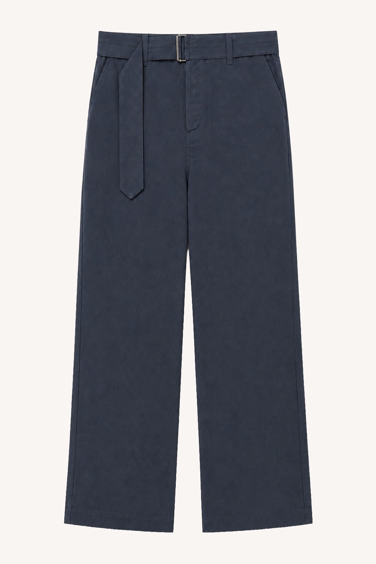 Lyocell-Blend Belted Pants
