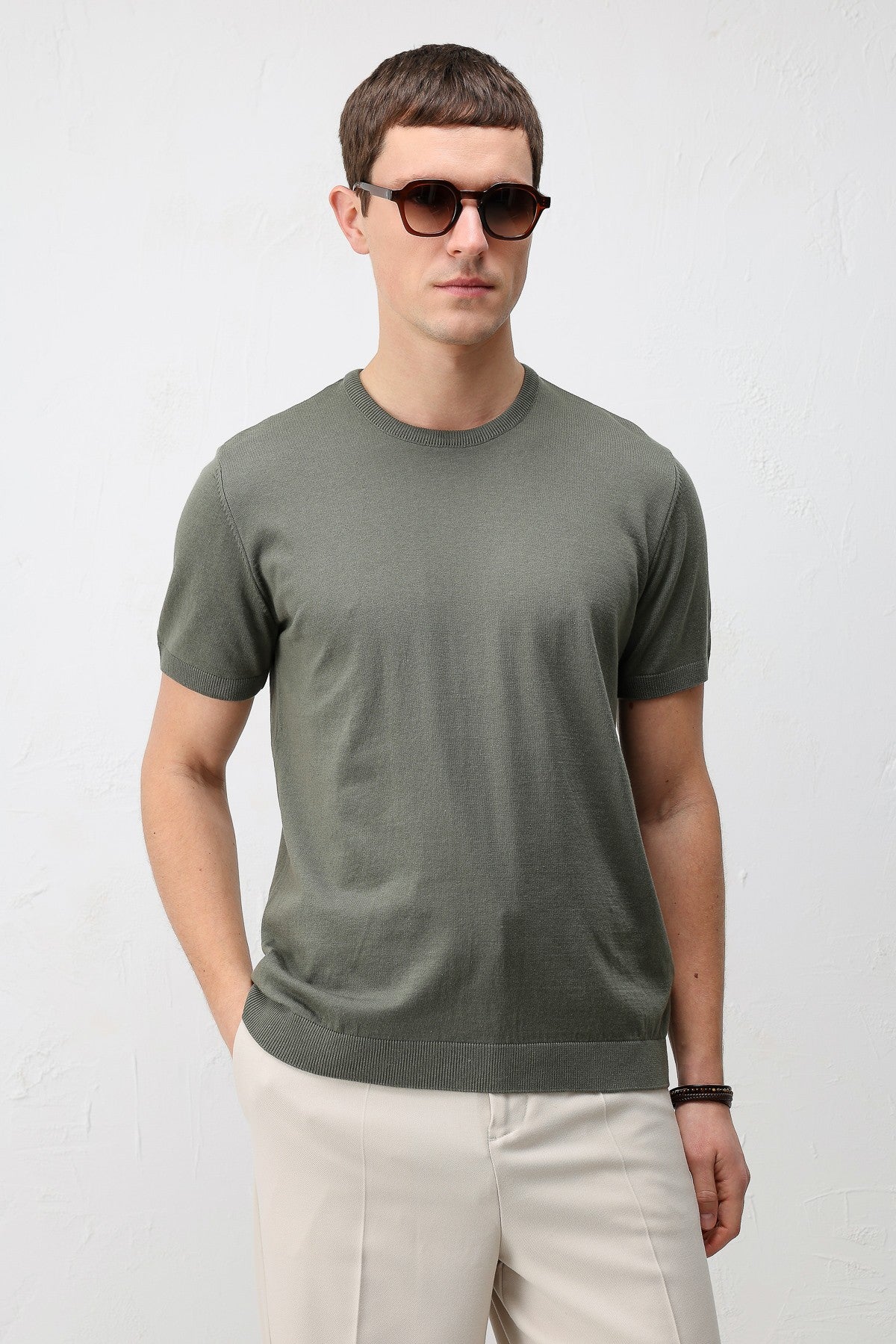Antioch Comfort Slim Knit T-Shirt