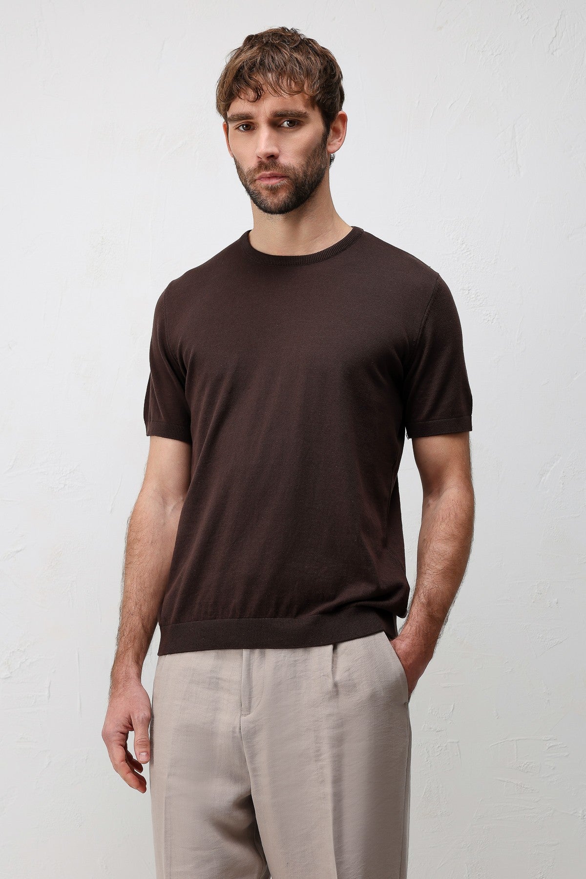 Antioch Comfort Slim Knit T-Shirt