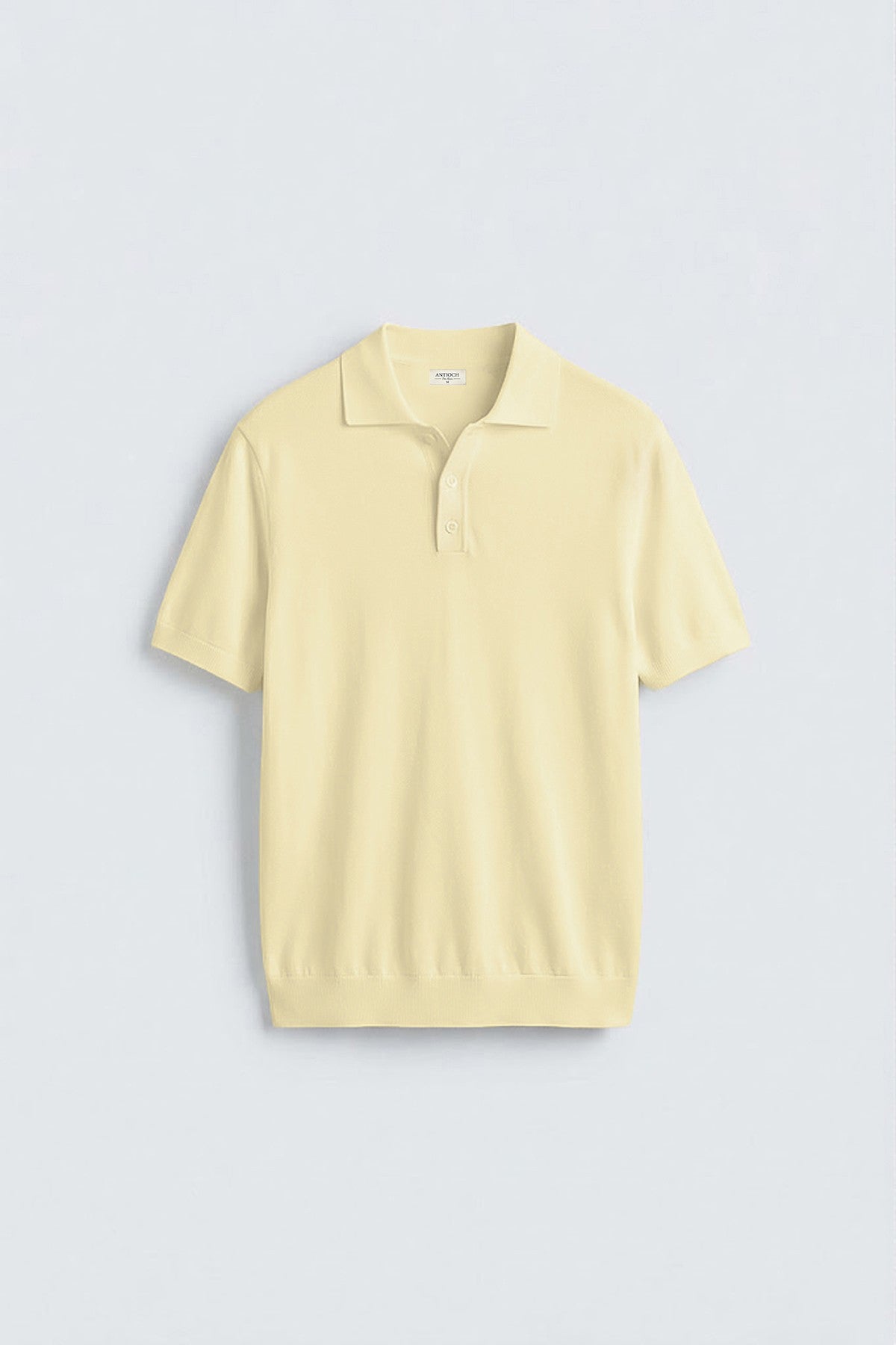 Antioch Comfort Slim Polo-Neck Men's Knit T-Shirt