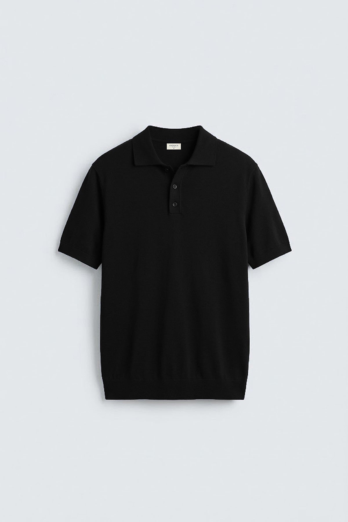 Antioch Comfort Slim Polo-Neck Men's Knit T-Shirt