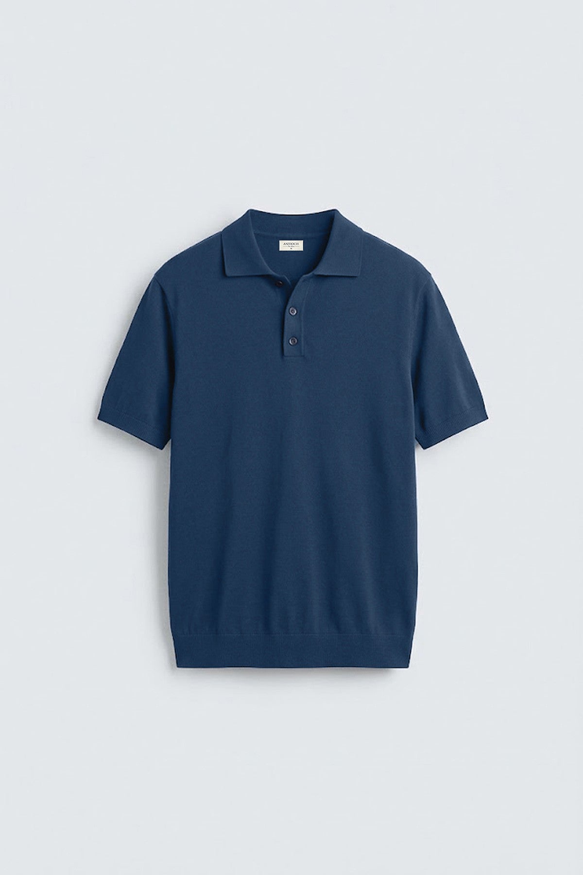 Antioch Comfort Slim Polo-Neck Men's Knit T-Shirt