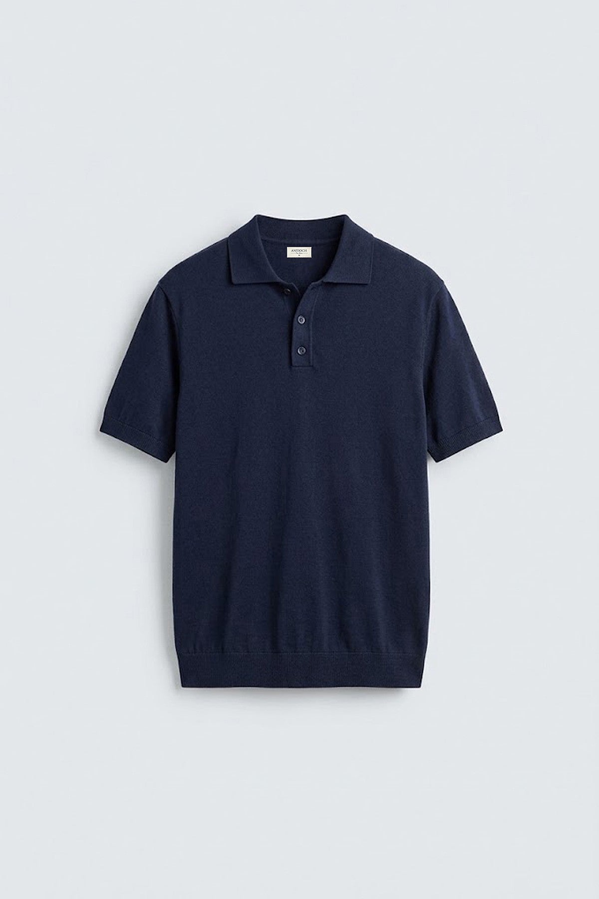 Antioch Comfort Slim Polo-Neck Men's Knit T-Shirt