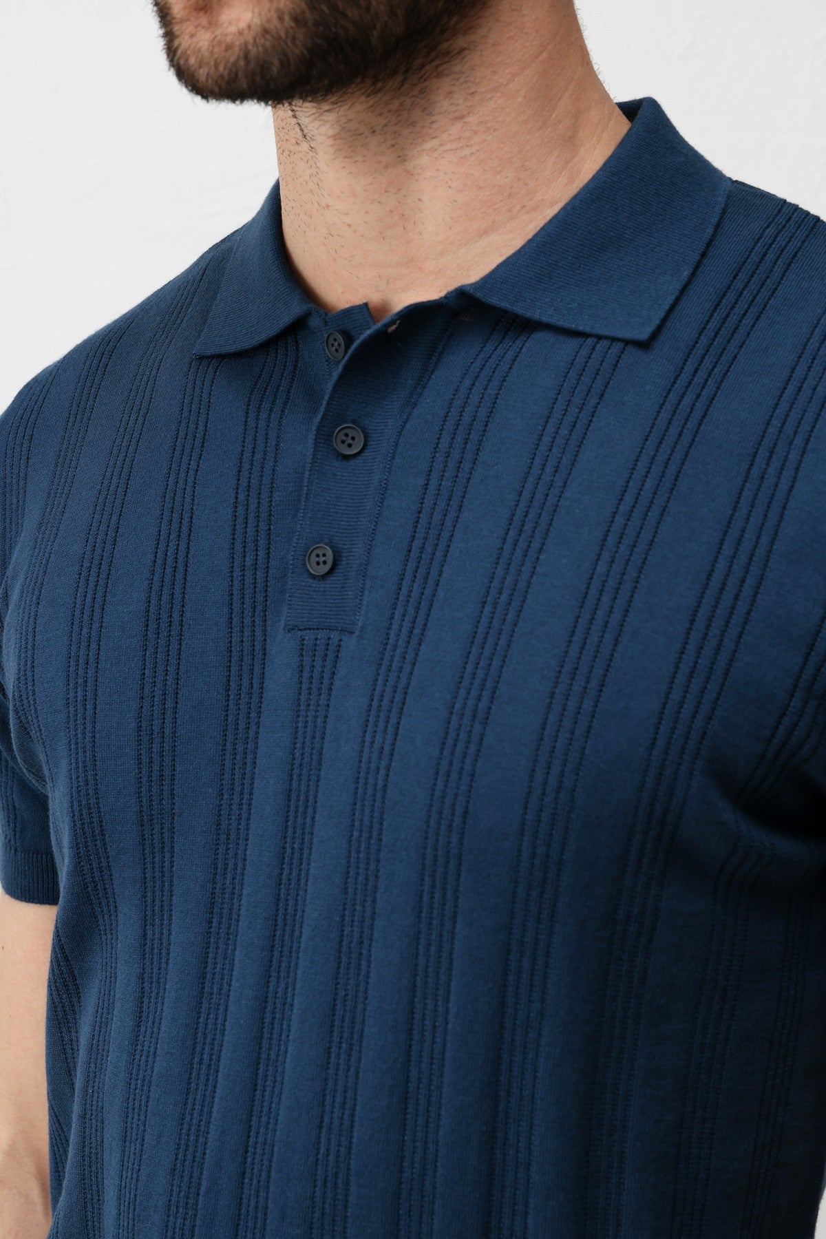 Antioch Textured Knit Men's Polo T-Shirt