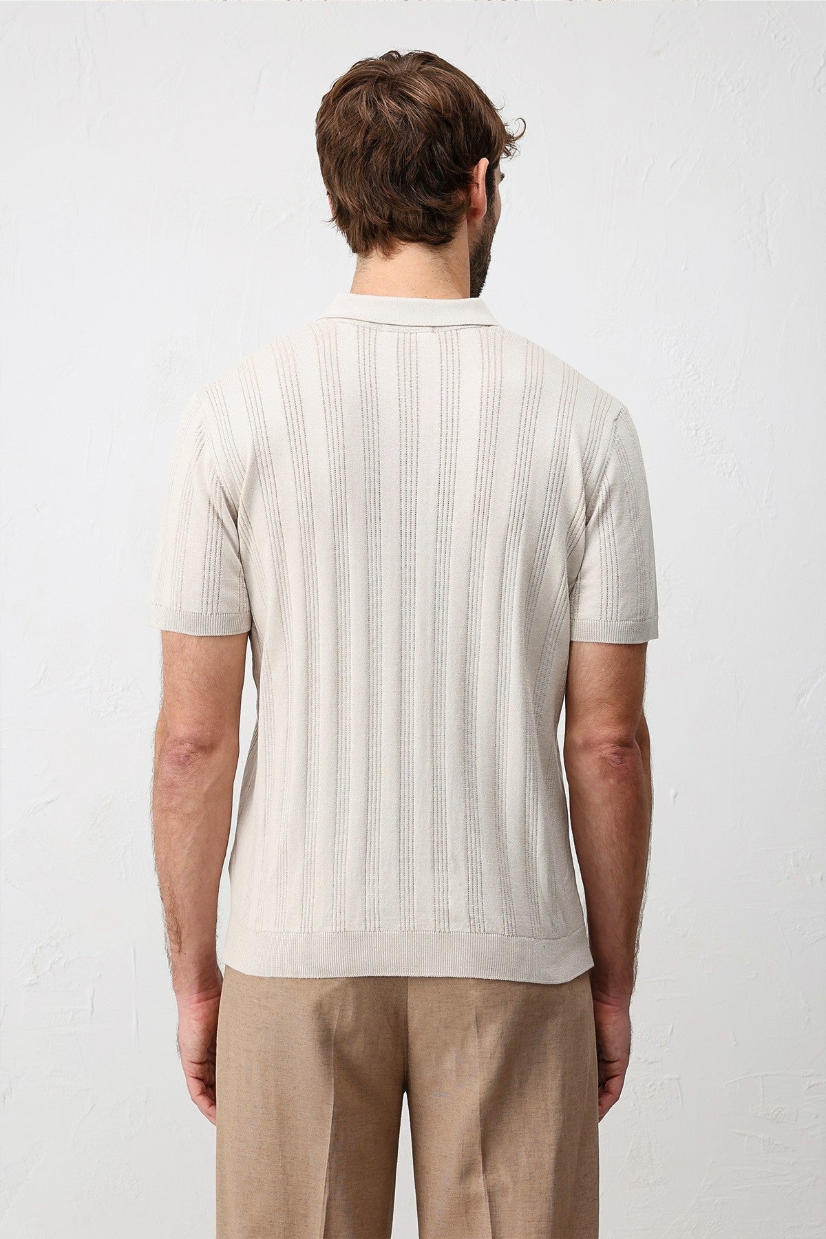 Antioch Textured Knit Men's Polo T-Shirt