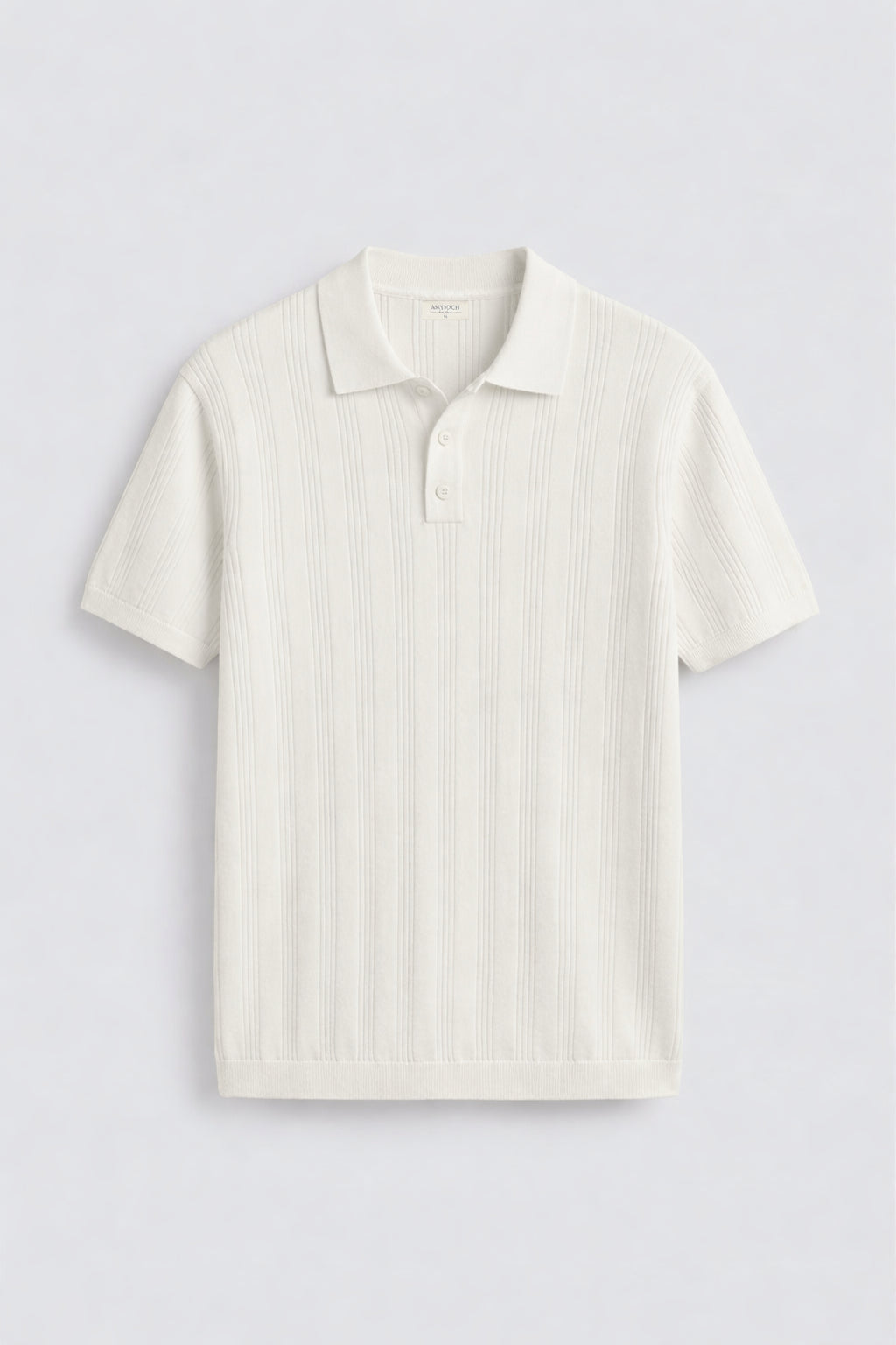Antioch Textured Knit Men's Polo T-Shirt
