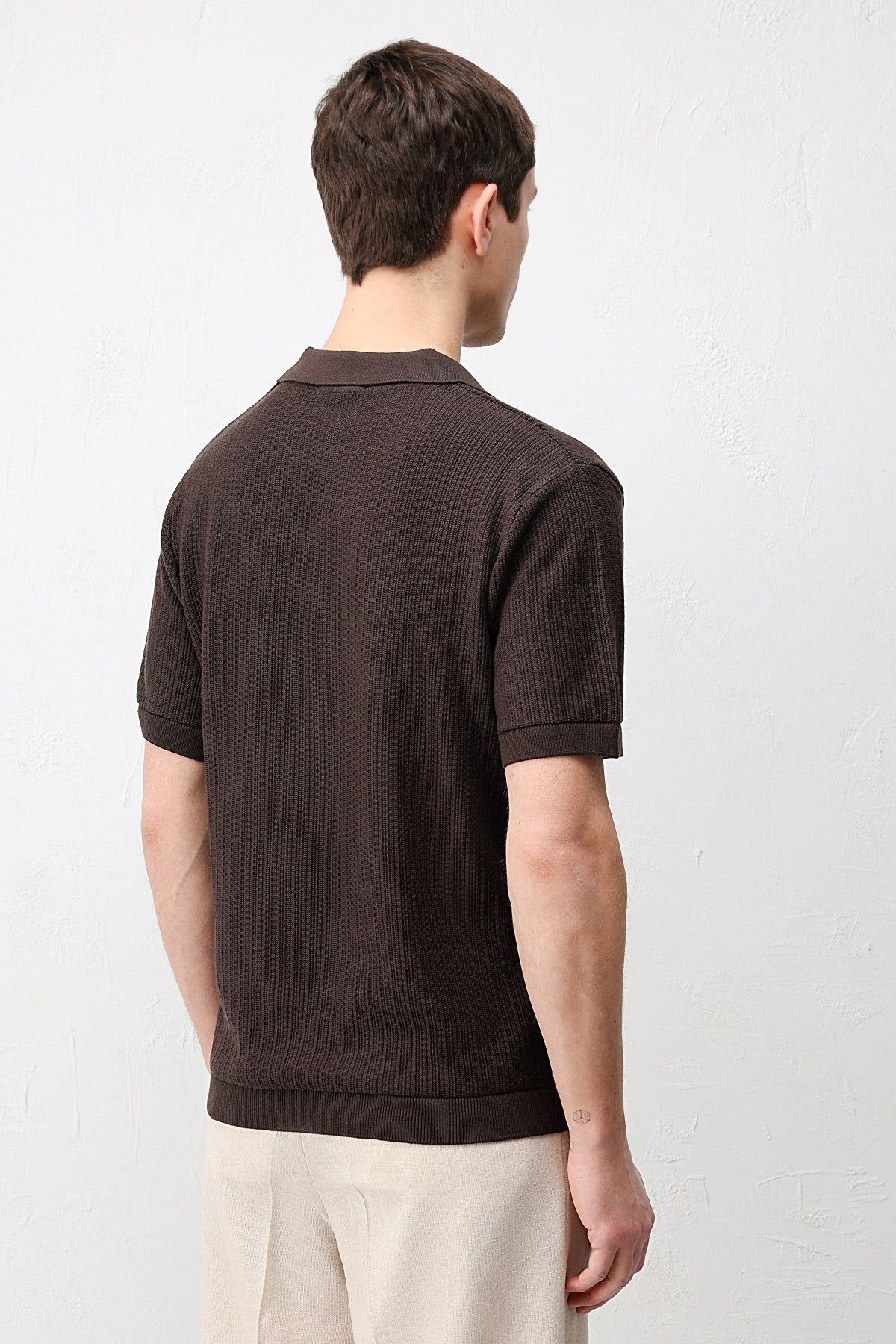 Antioch Premium Textured Men's Knit T-Shirt