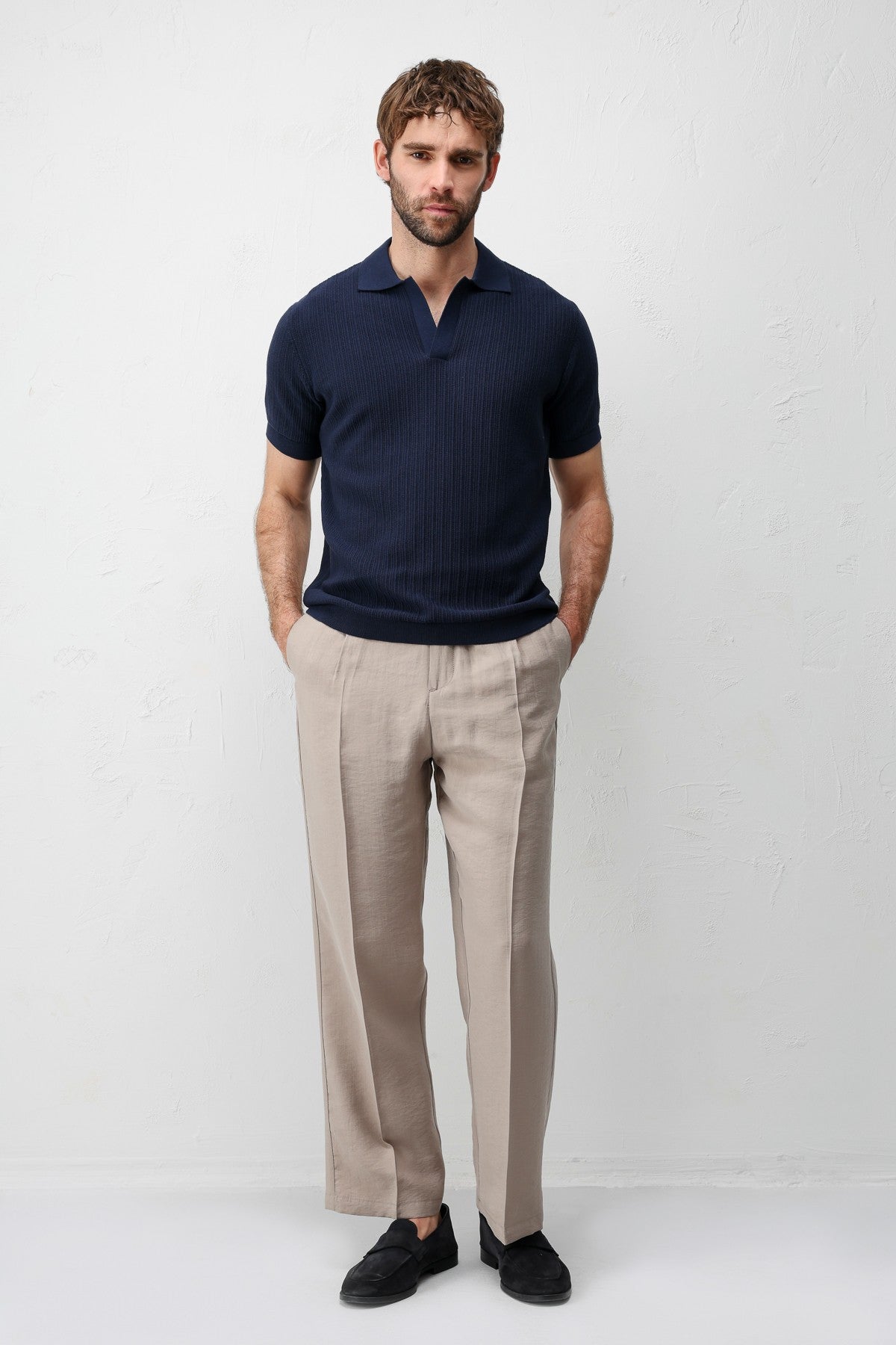 Antioch Premium Textured Men's Knit T-Shirt