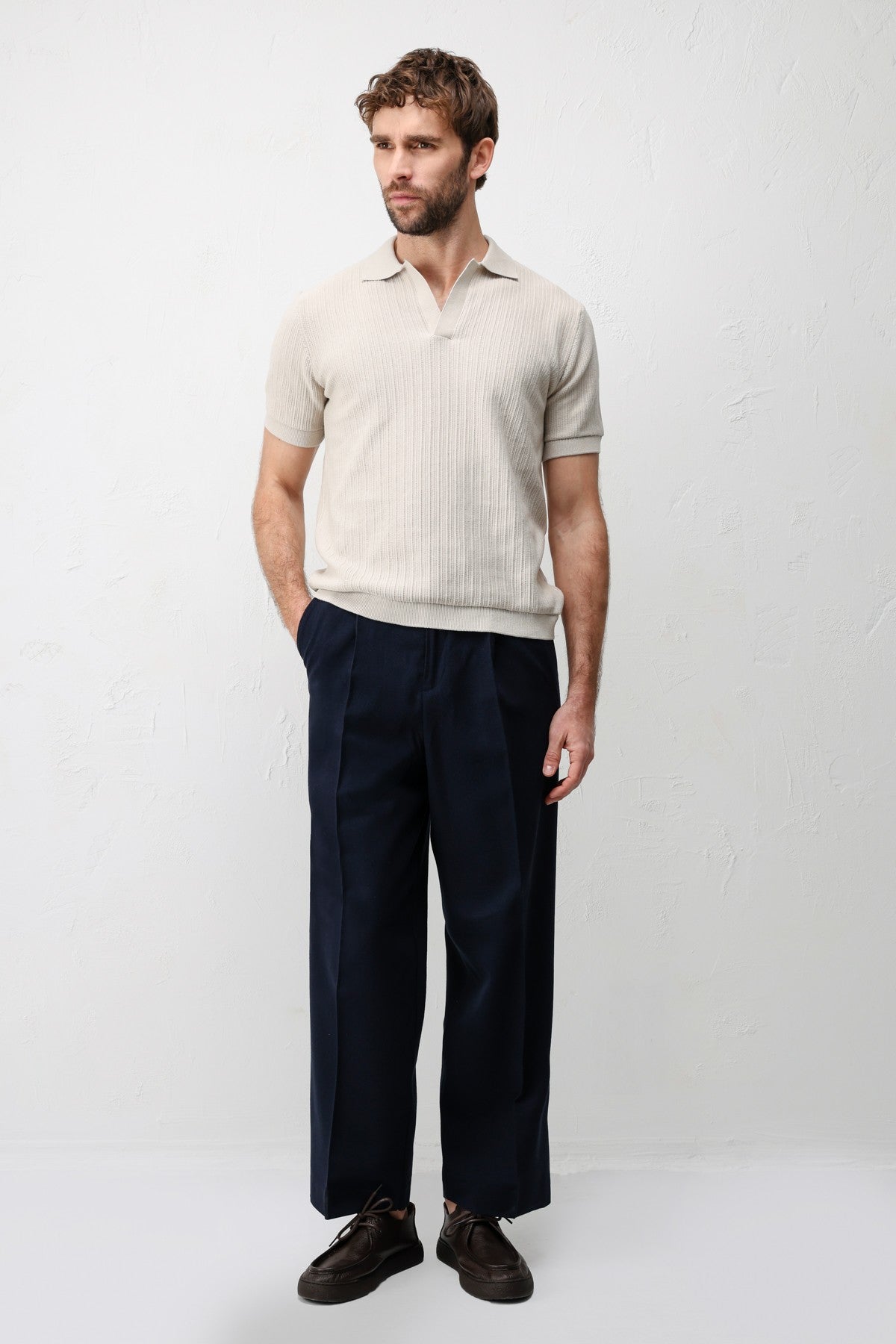Antioch Premium Textured Men's Knit T-Shirt