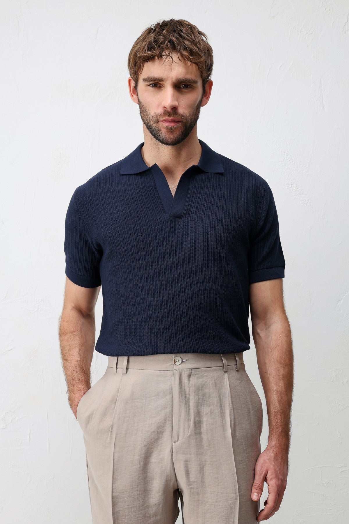 Antioch Premium Textured Men's Knit T-Shirt