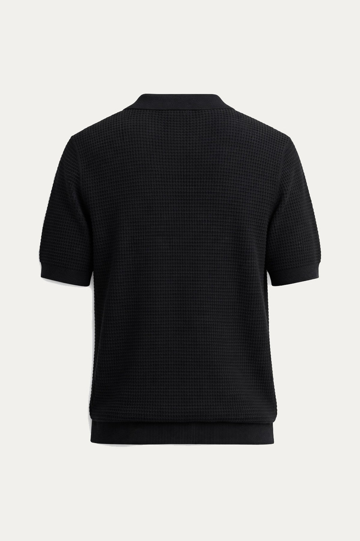 Antioch Textured Polo-Neck Men's T-Shirt