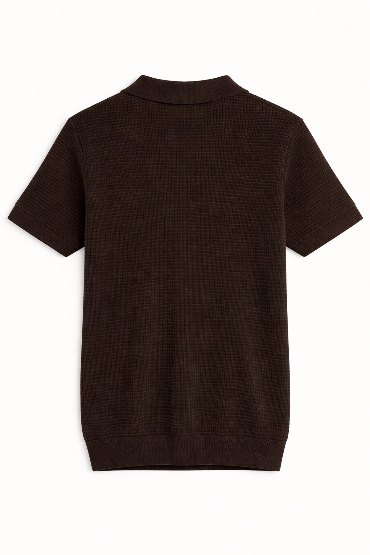 Antioch Textured Polo-Neck Men's T-Shirt