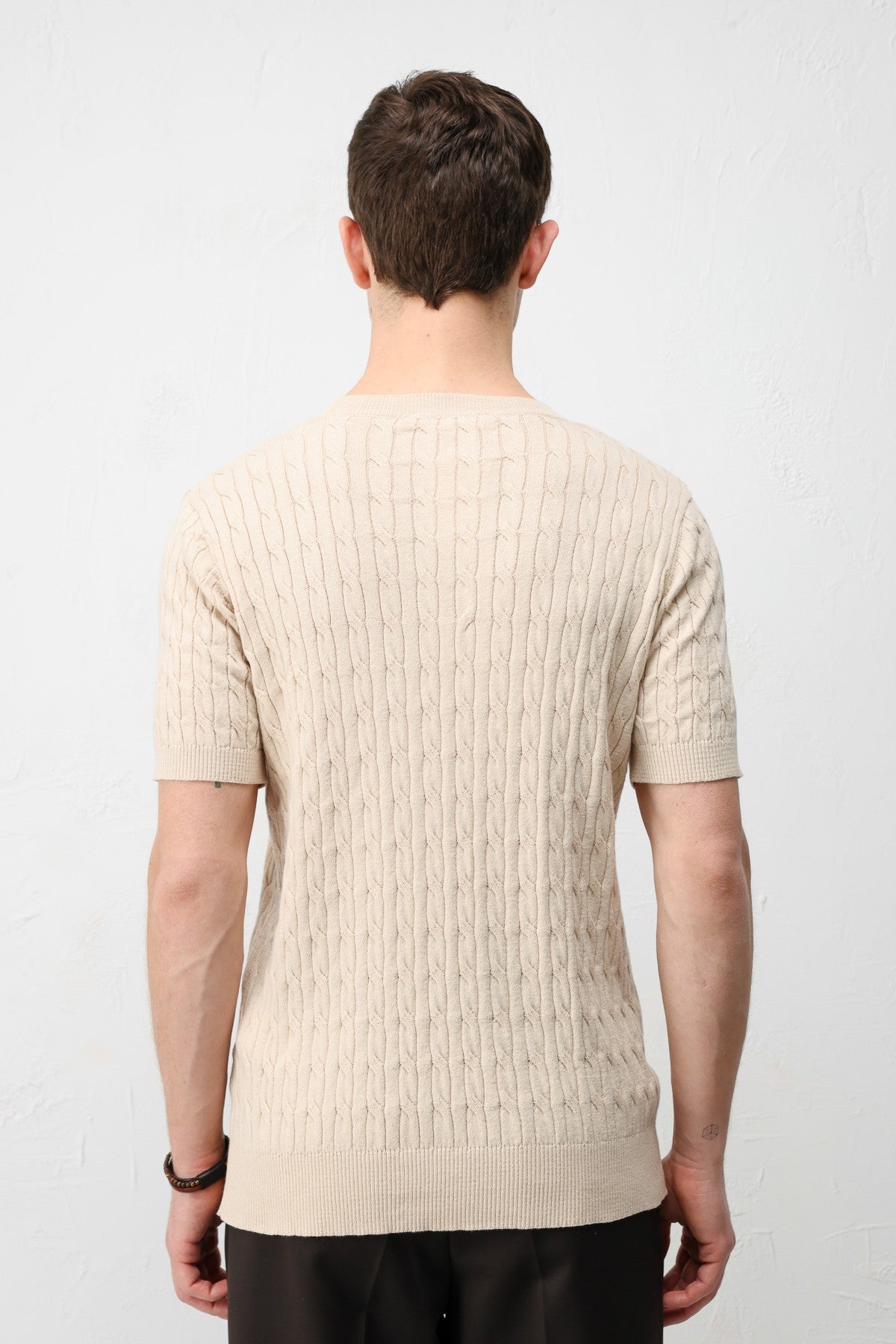 Antioch Cotton Twisted-Knit Men's Knit T-Shirt