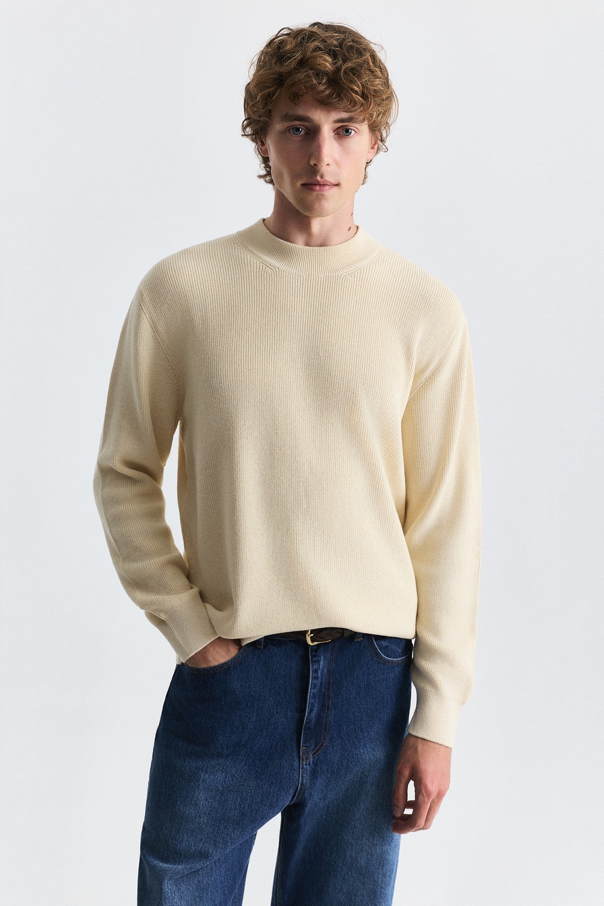 Relax Fit Knit Sweater