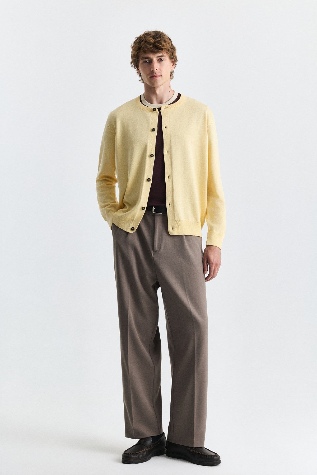 Relax Fit Knit Cardigan