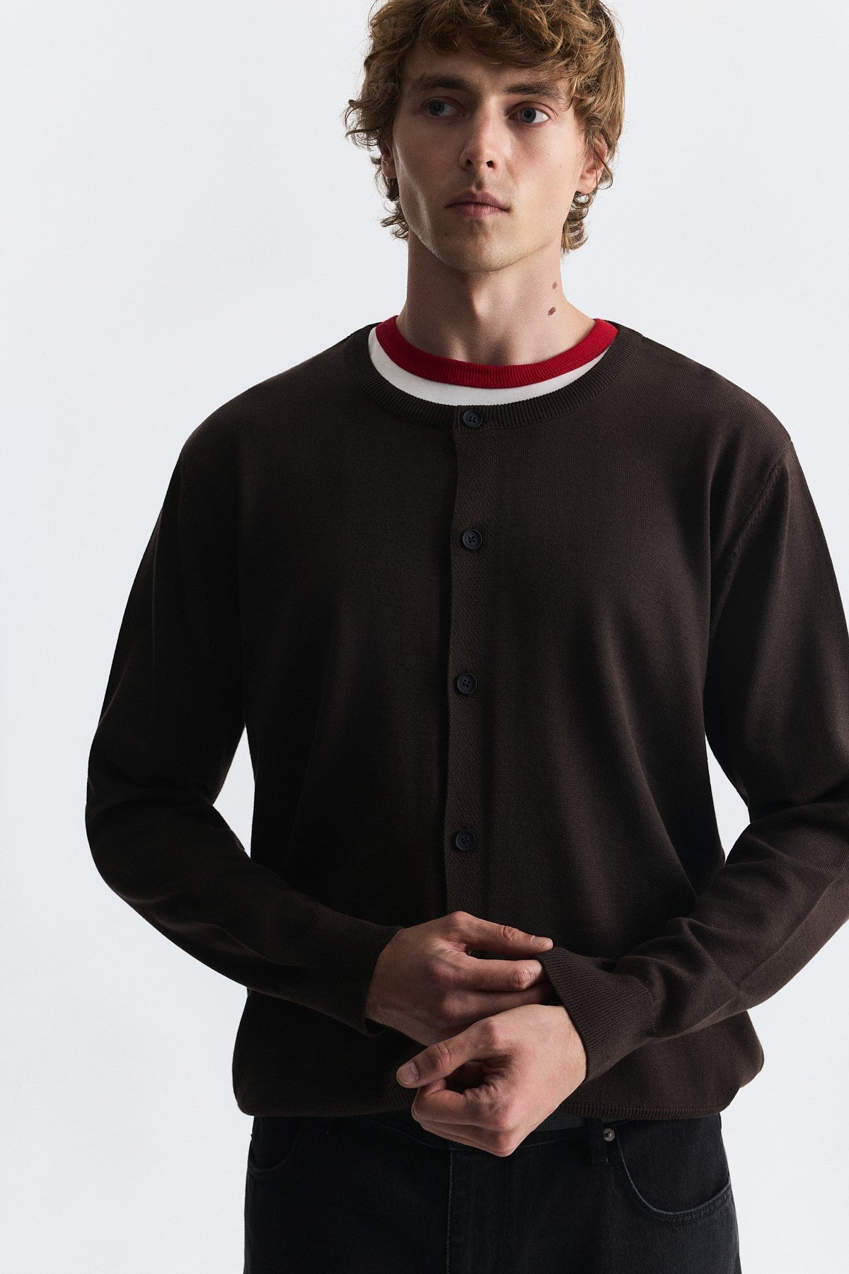 Relax Fit Knit Cardigan