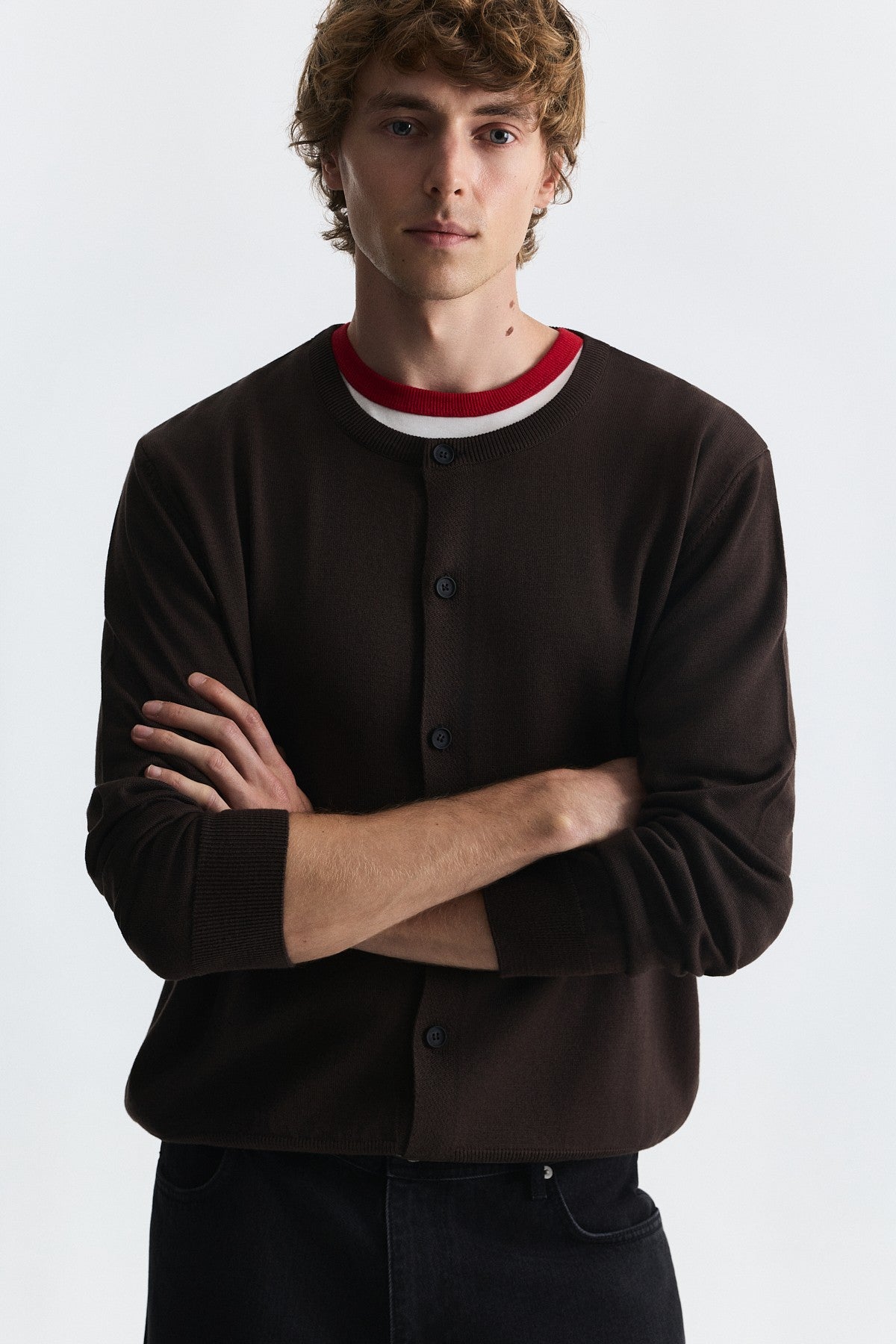 Relax Fit Knit Cardigan