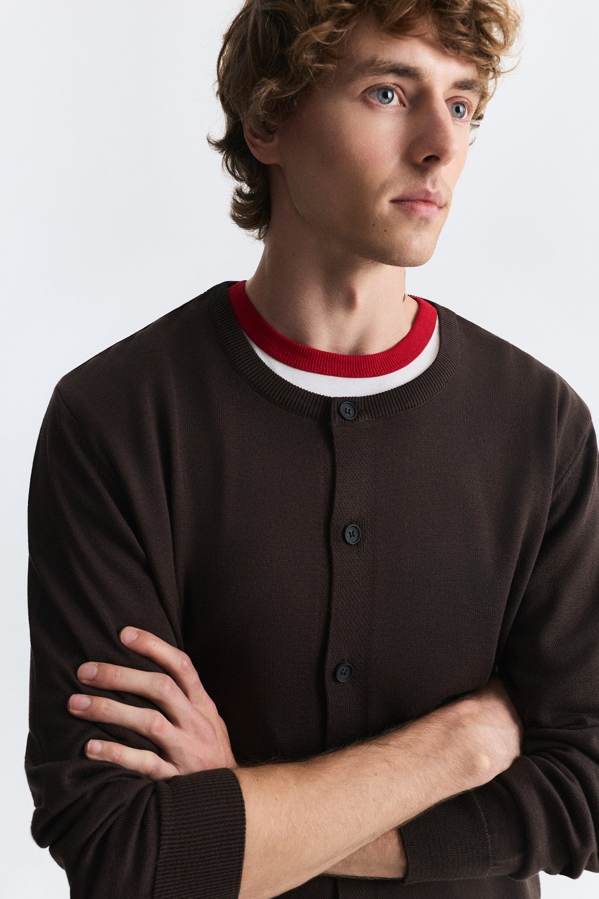 Relax Fit Knit Cardigan