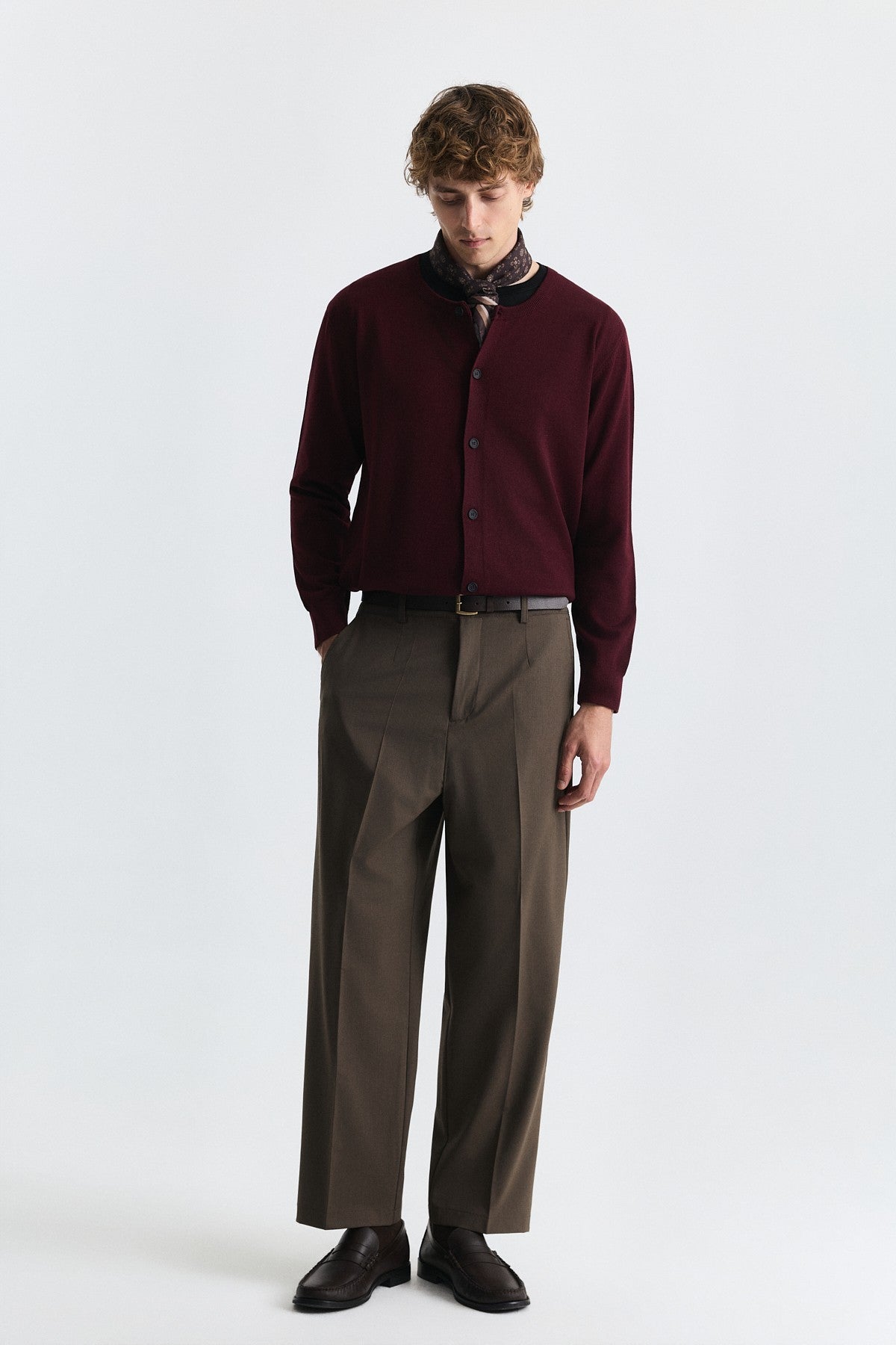 Relax Fit Knit Cardigan