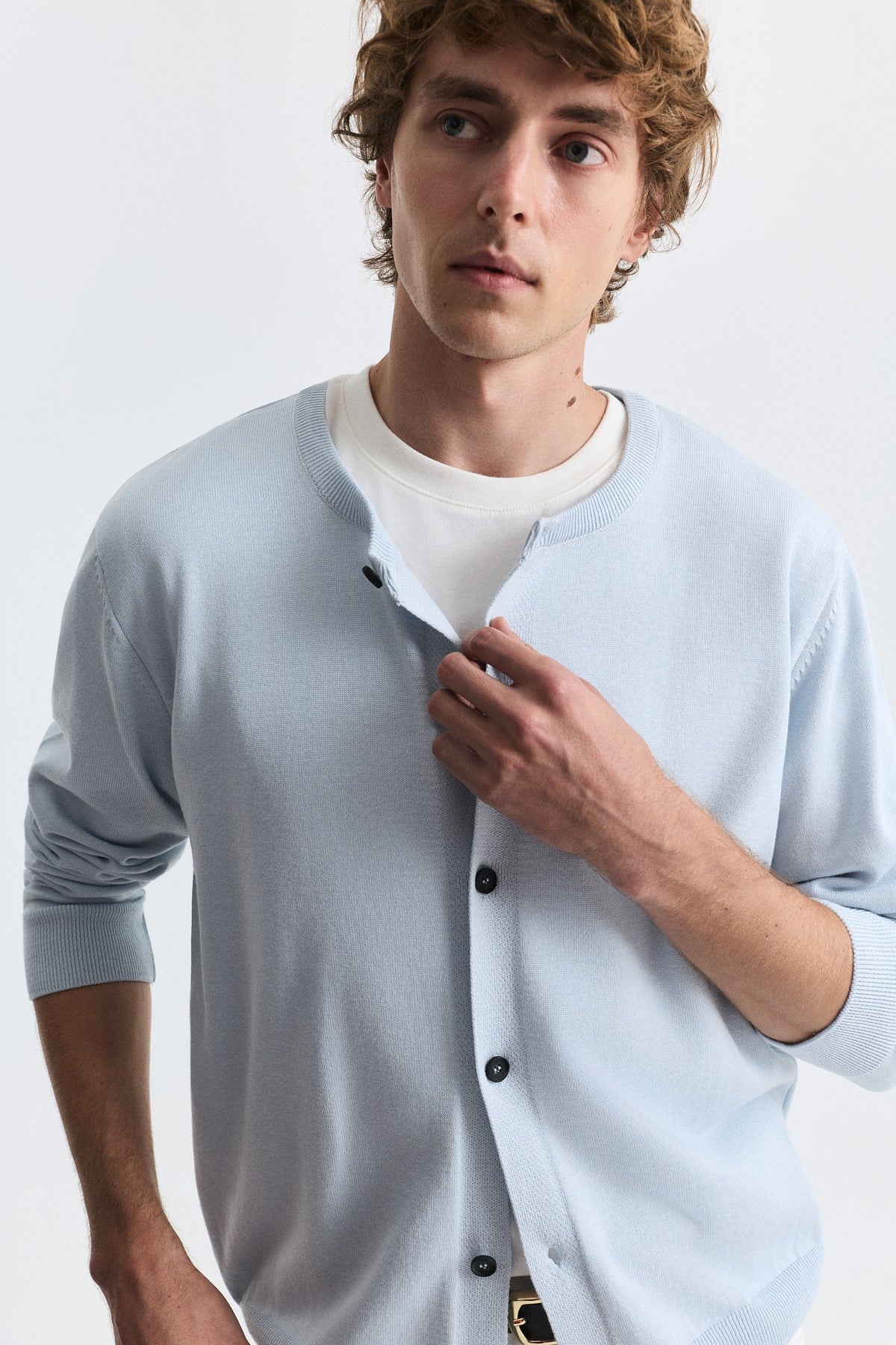 Relax Fit Knit Cardigan
