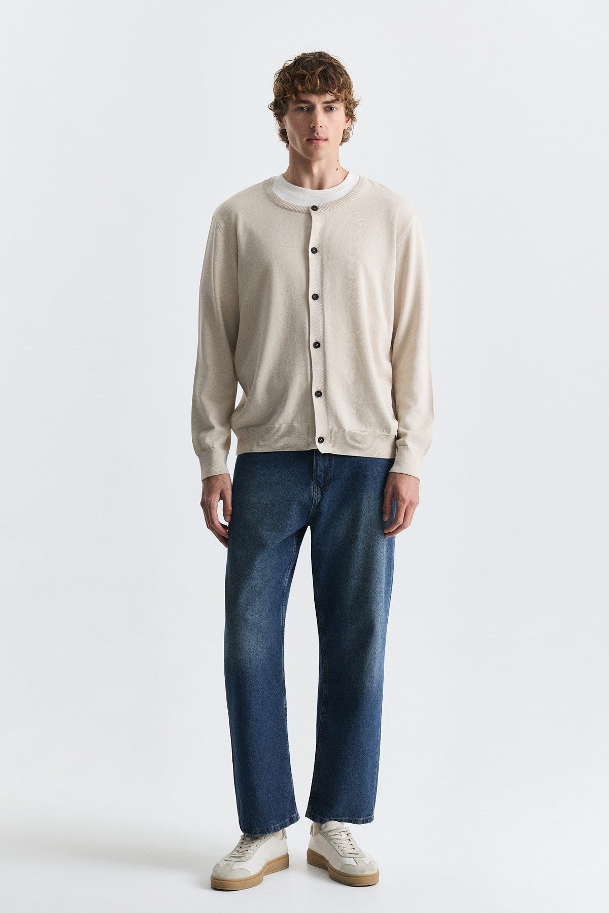 Relax Fit Knit Cardigan
