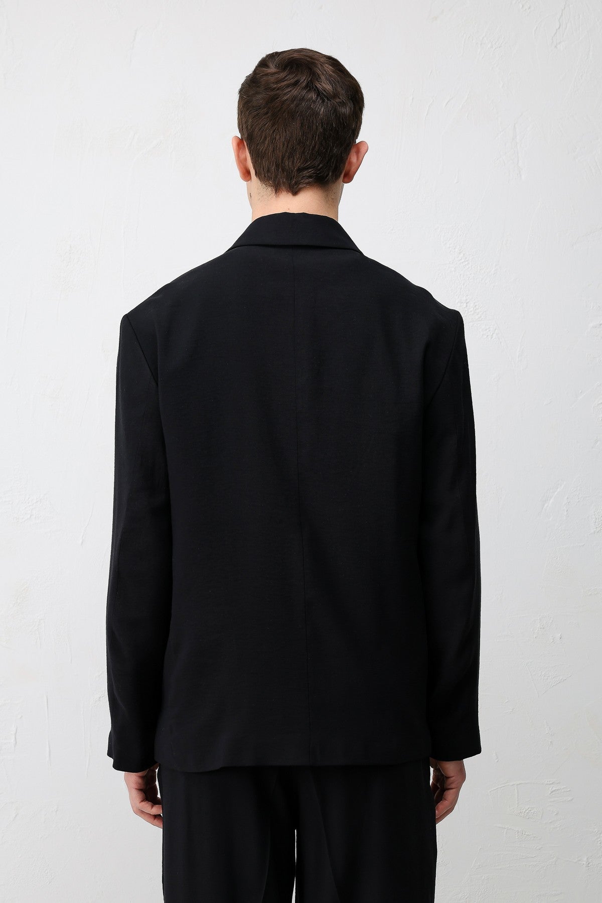 Men's Relaxed-Fit Blazer Jacket in a Modal Blend