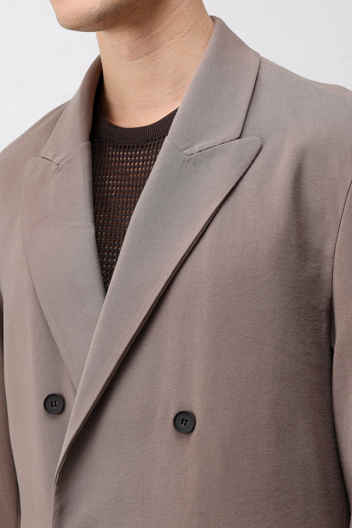 Men's Relaxed-Fit Blazer Jacket in a Modal Blend