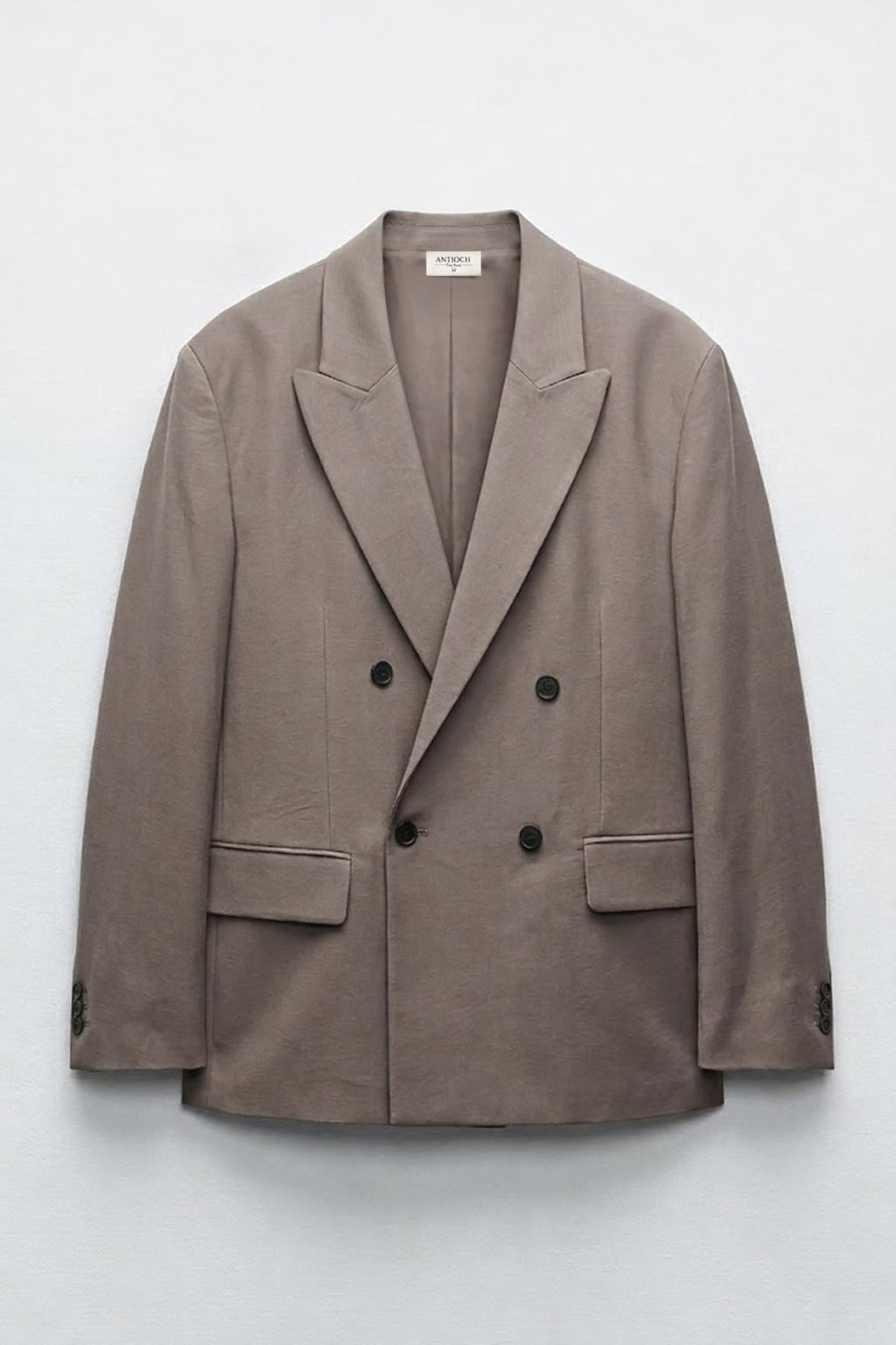 Men's Relaxed-Fit Blazer Jacket in a Modal Blend