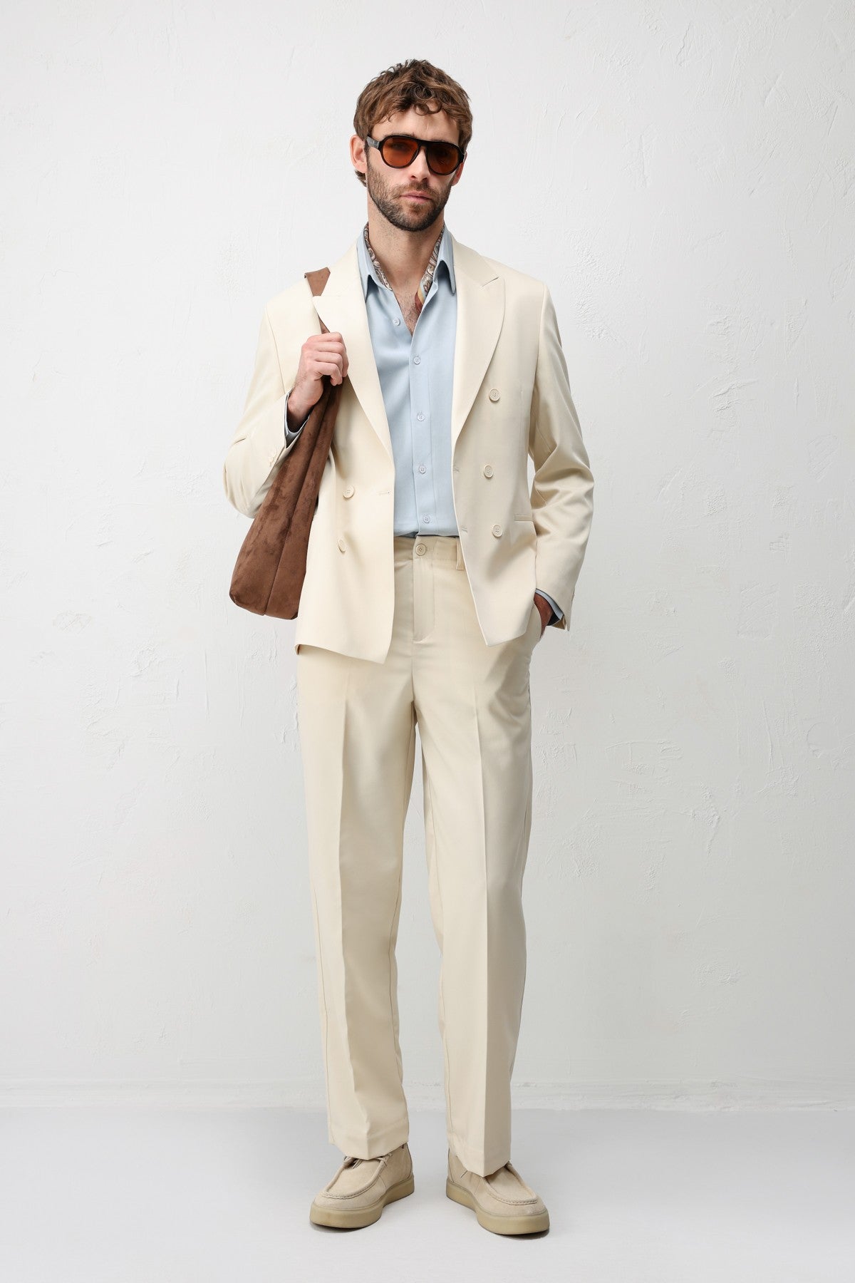 Antioch Kruvaze Relaxed-Fit Men's Blazer Jacket