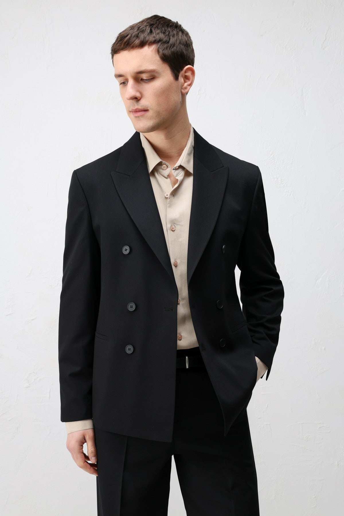 Antioch Kruvaze Relaxed-Fit Men's Blazer Jacket