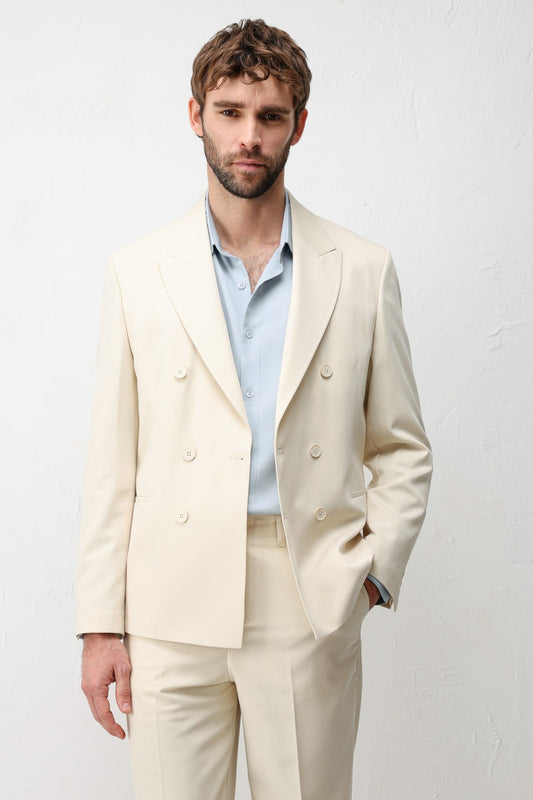 Antioch Kruvaze Relaxed-Fit Men's Blazer Jacket