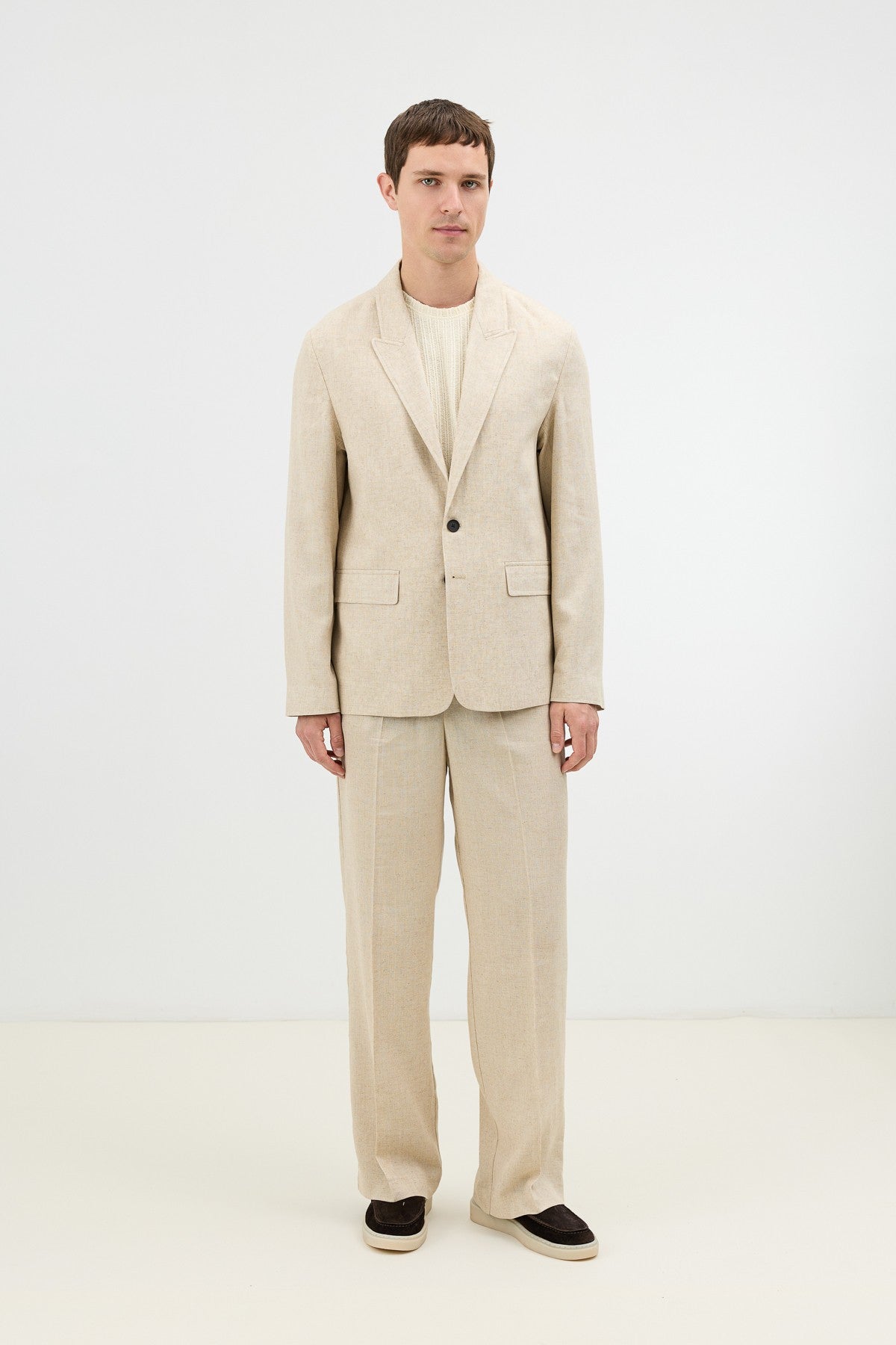 Antioch Linen-Blend Men's Blazer Jacket