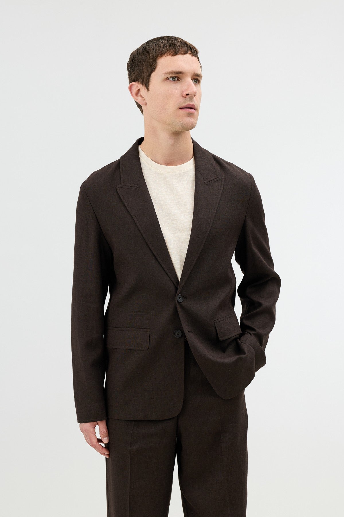 Antioch Linen-Blend Men's Blazer Jacket