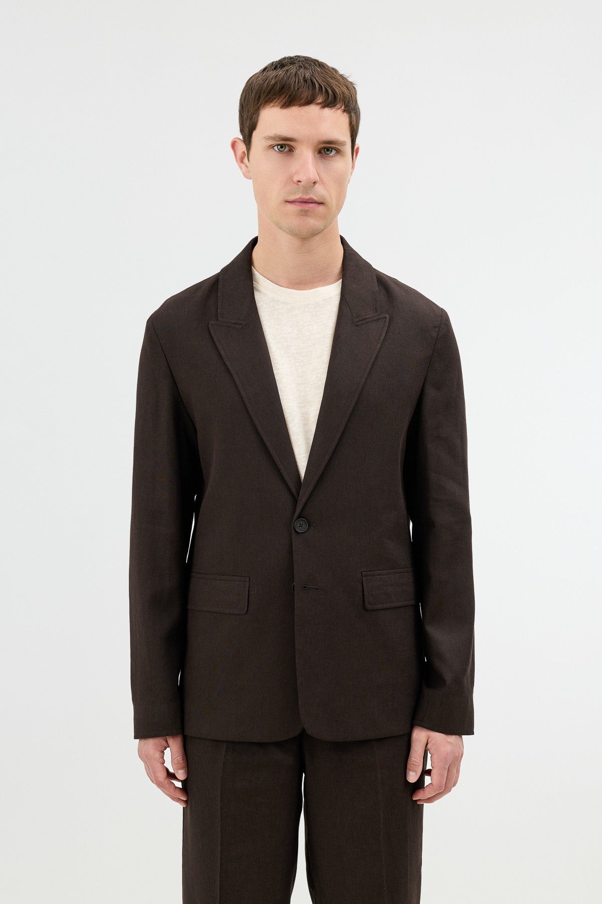 Antioch Linen-Blend Men's Blazer Jacket