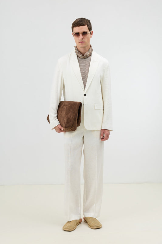 Antioch Linen-Blend Men's Blazer Jacket