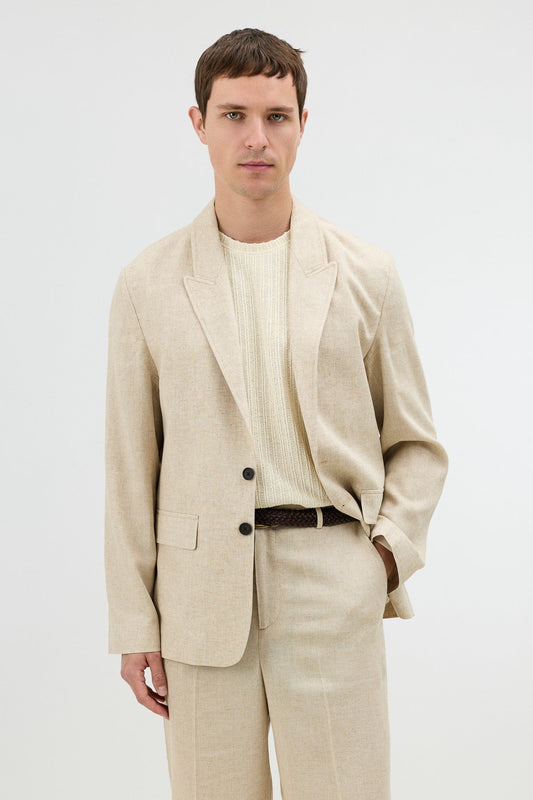 Antioch Linen-Blend Men's Blazer Jacket