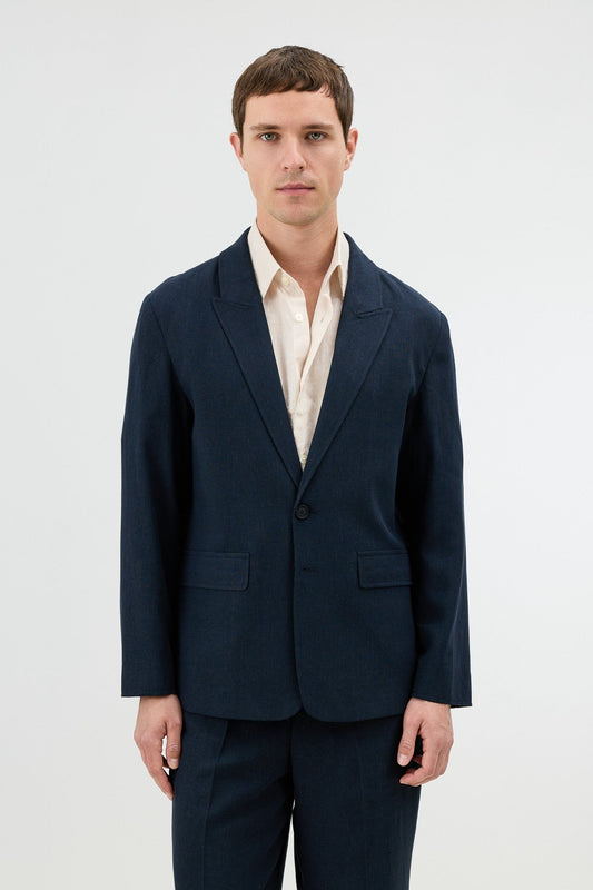 Antioch Linen-Blend Men's Blazer Jacket