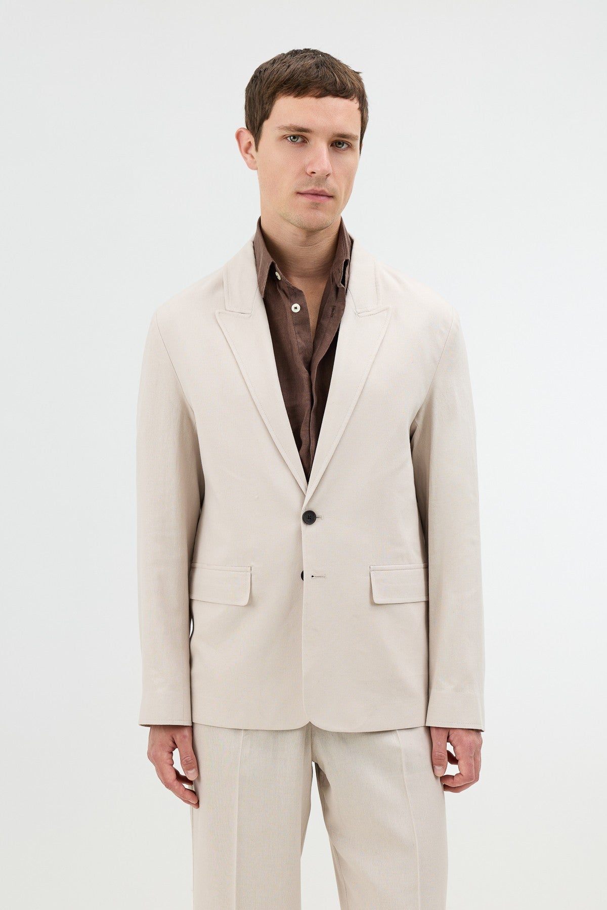 Antioch Linen-Blend Men's Blazer Jacket