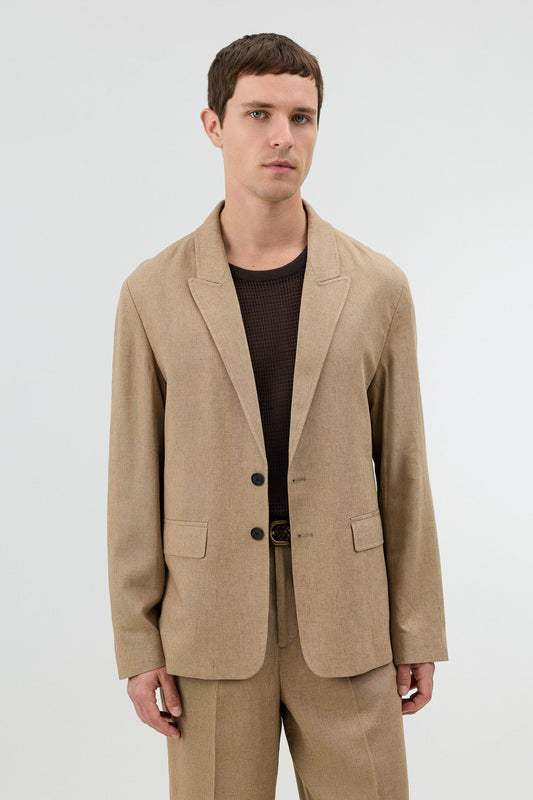 Antioch Linen-Blend Men's Blazer Jacket