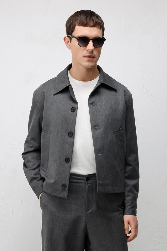 Relaxed-Fit Men's Spring Jacket