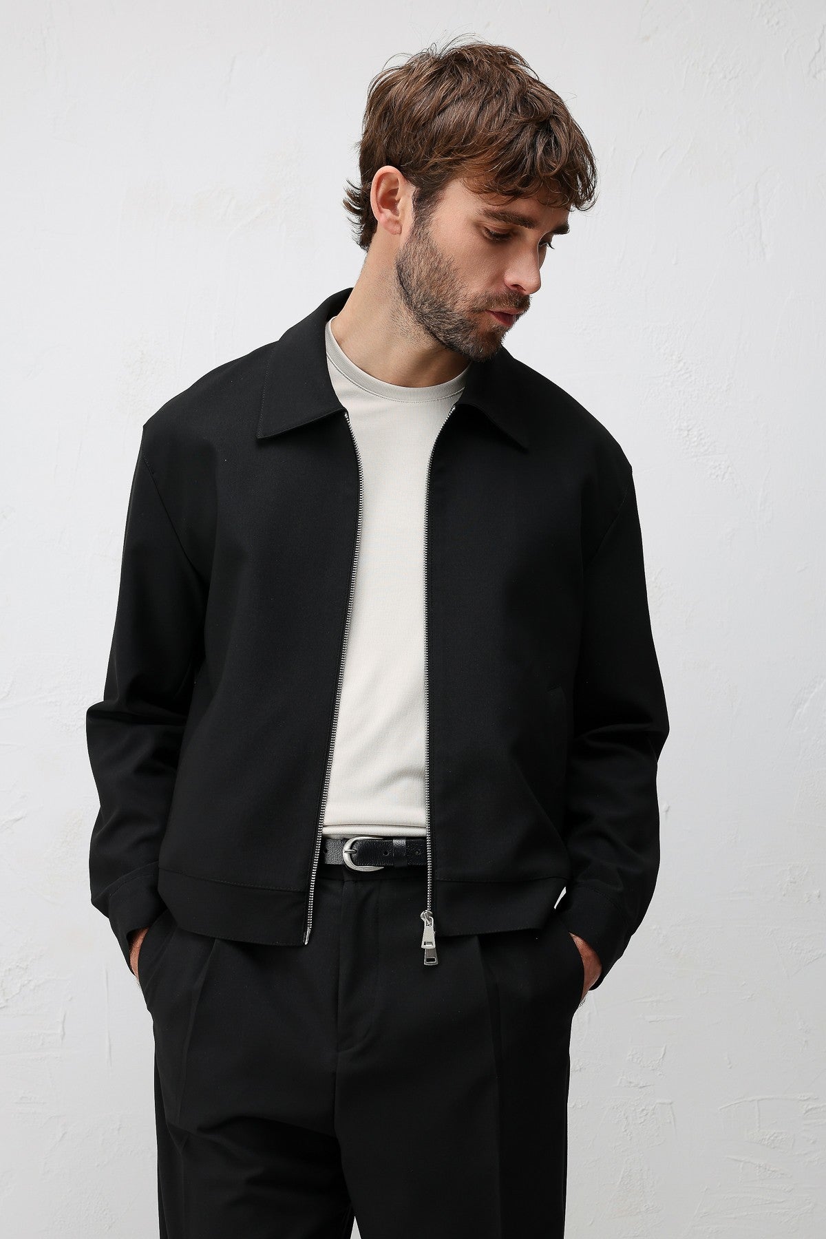 Antioch Relaxed-Fit Men's Jacket with Zipper