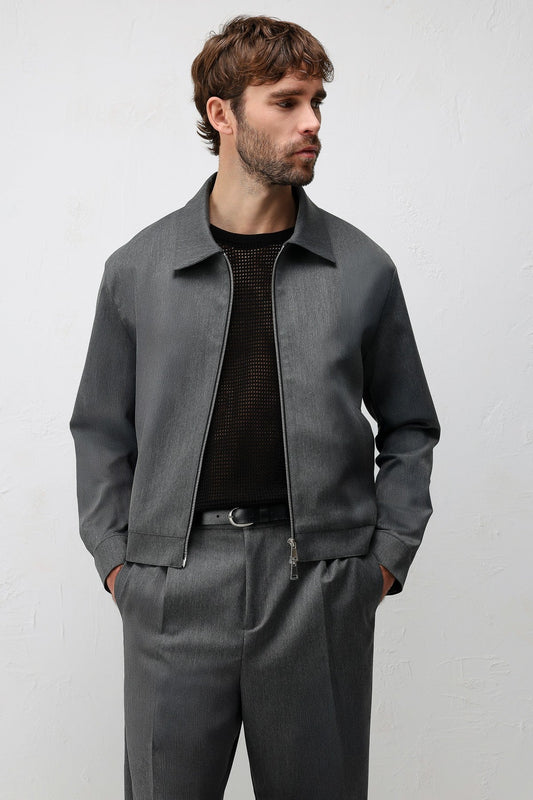 Antioch Relaxed-Fit Men's Jacket with Zipper