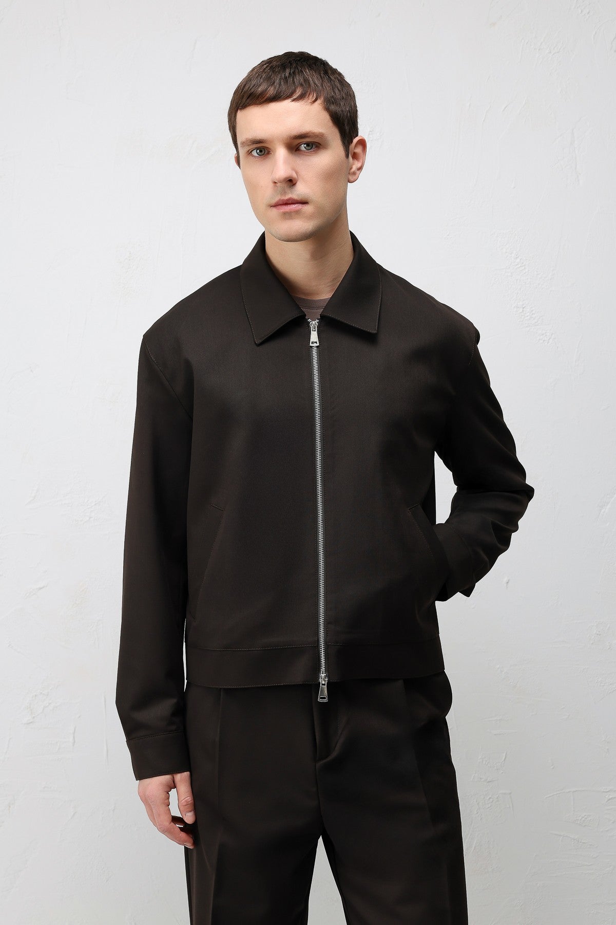 Antioch Relaxed-Fit Men's Jacket with Zipper