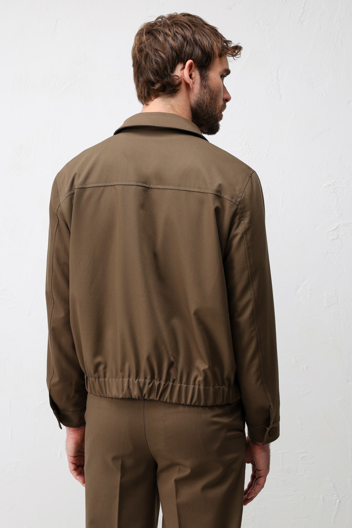 Antioch Men's Jacket with Elastic Waistband