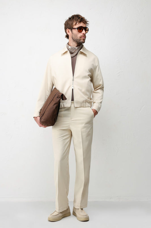 Antioch Men's Jacket with Elastic Waistband