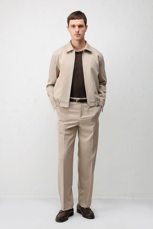 Antioch Men's Jacket with Elastic Waistband