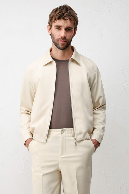 Antioch Men's Jacket with Elastic Waistband